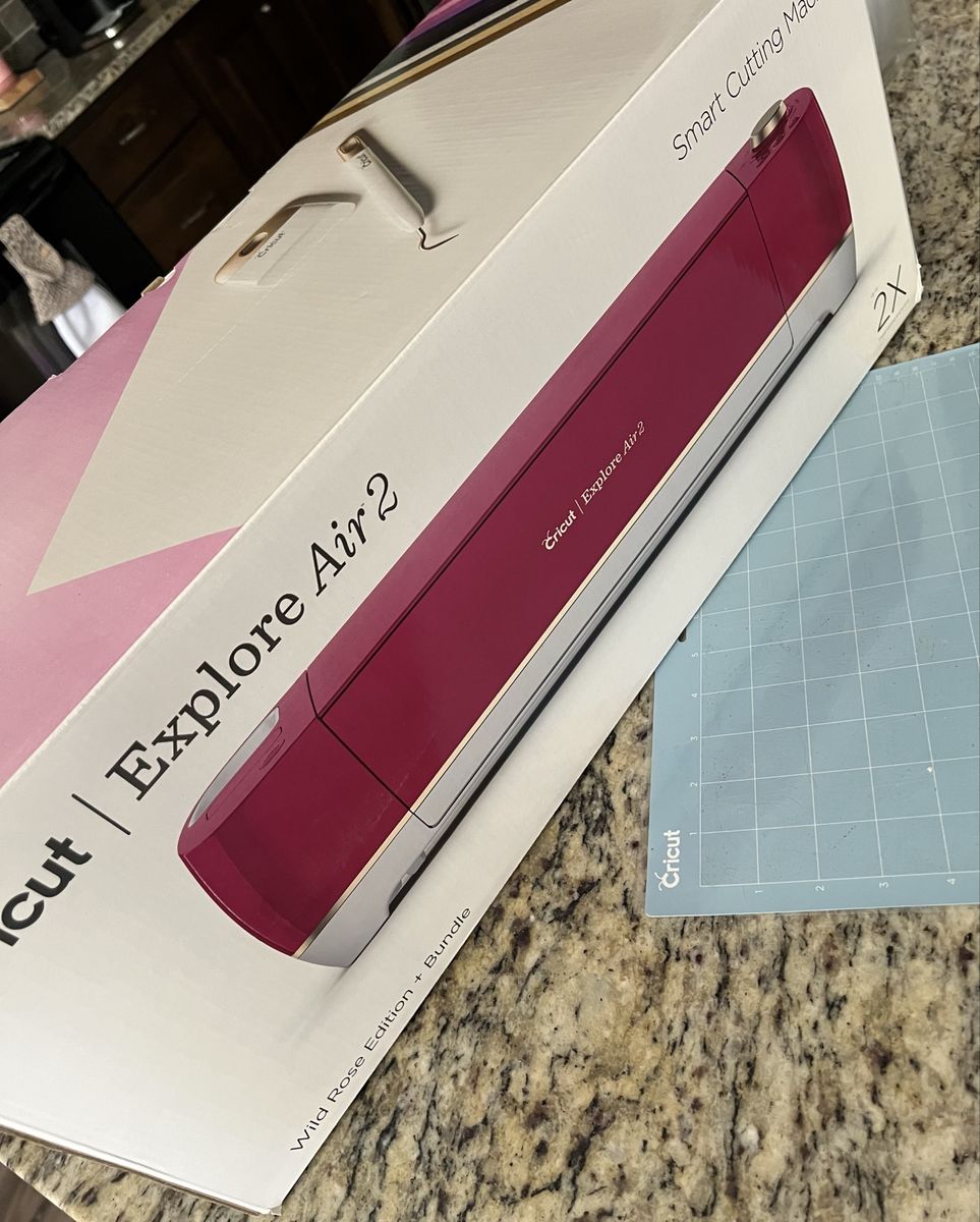 Cricut Explore Air 2 Wild Rose Edition Smart Cutting Machine Bundle