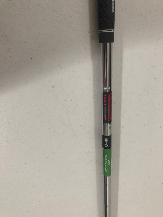 KBS Tour Lite Golf Iron Shaft STD Low Trajectory 35-inches w/Taylormade Grips - New