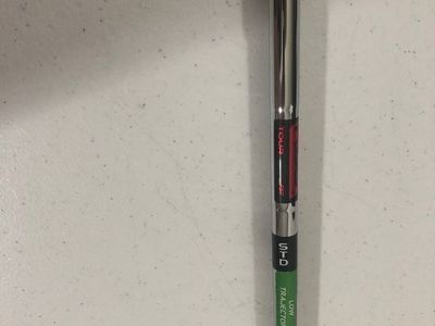KBS Tour Lite Golf Iron Shaft STD Low Trajectory 35-inches w/Taylormade Grips - New