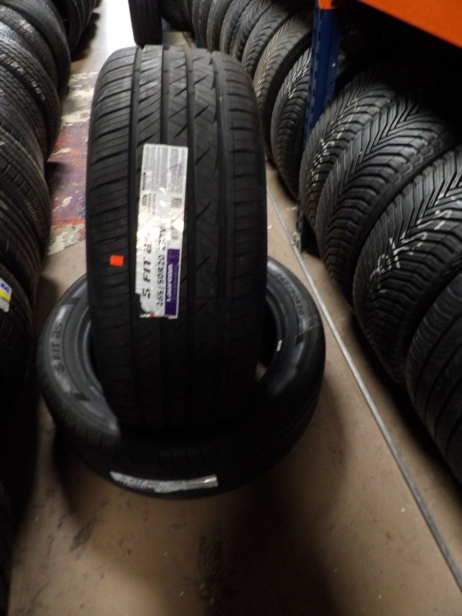 265/50R20 LAUFENN S FIT A/S PAIR OF TWO USED TIRES 