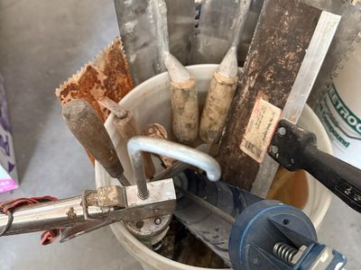 Drywall and tiling tools