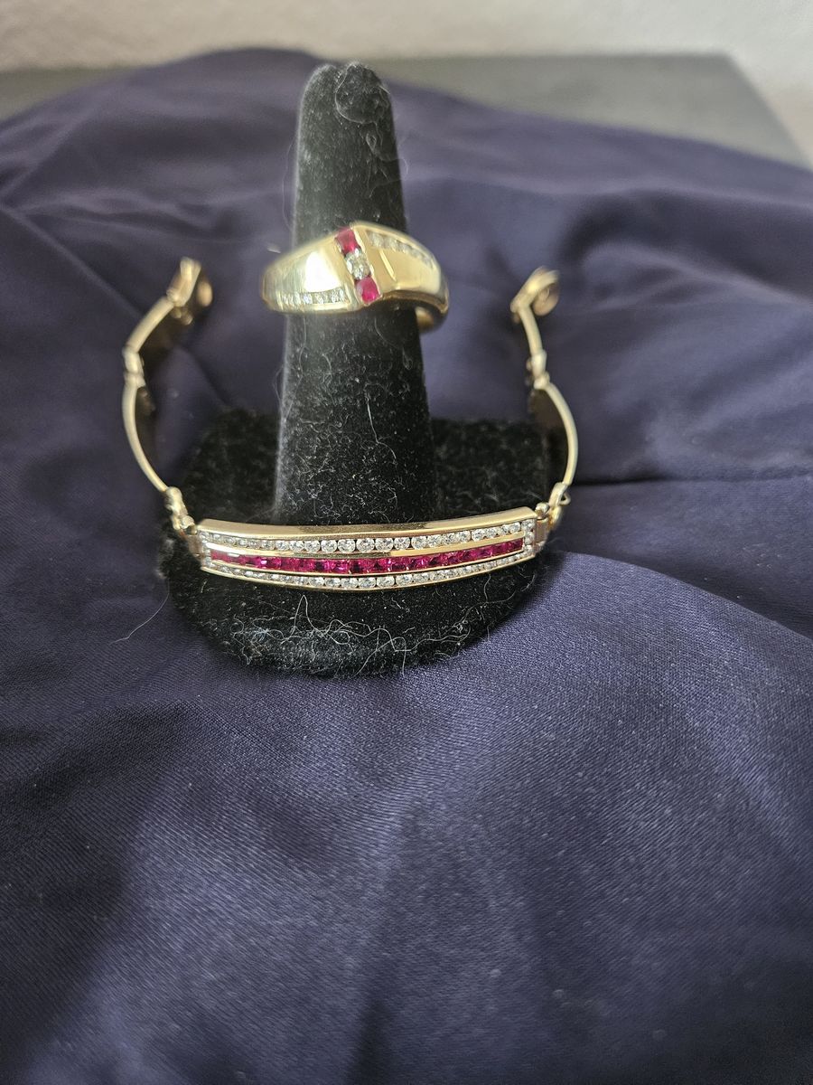 REAL DIAMOND AND RUBIES