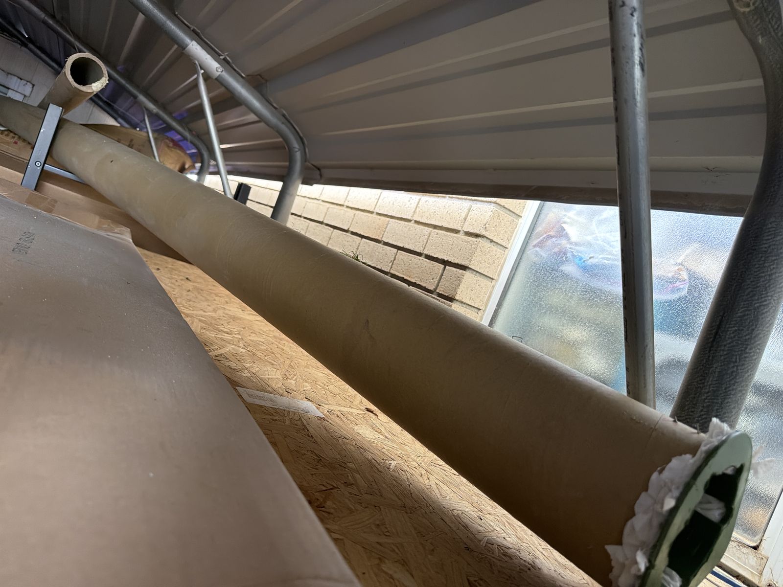 Cardboard tubing