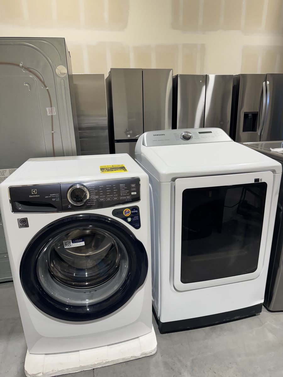 New Mismatched Elctrolux And Samsung Electric Drye