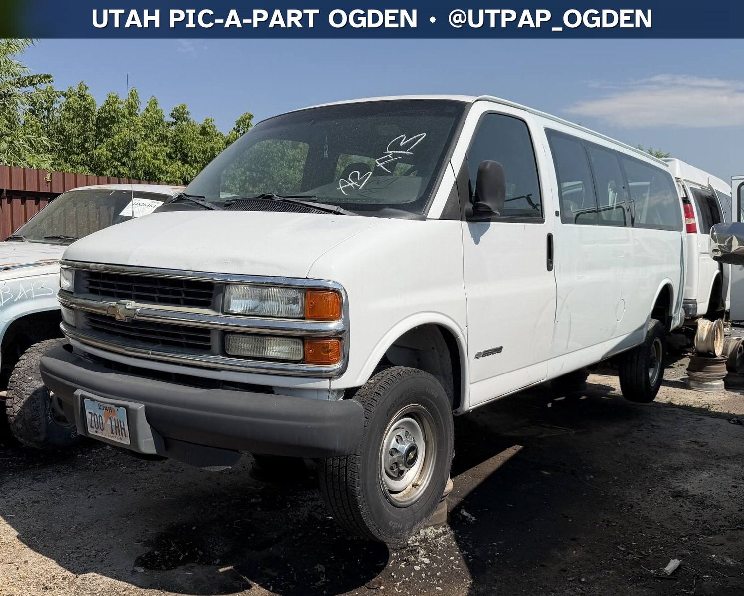 2002 Chevrolet Express Parts - UTPAP Ogden