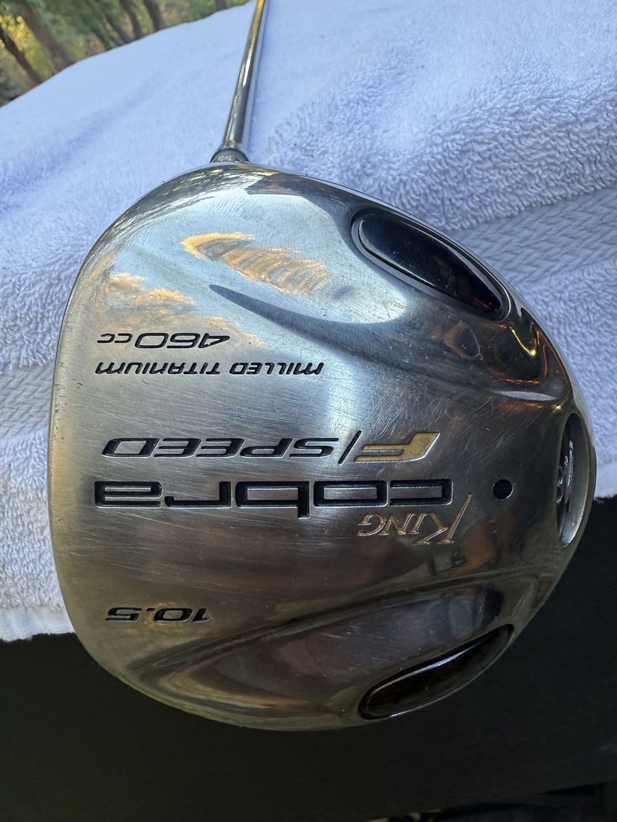 King Cobra F/Speed Milled Titanium Driver – 460cc – 10.5° – Accra T50 Graphite Shaft