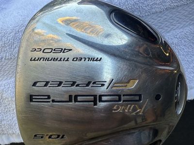 King Cobra F/Speed Milled Titanium Driver – 460cc – 10.5° – Accra T50 Graphite Shaft