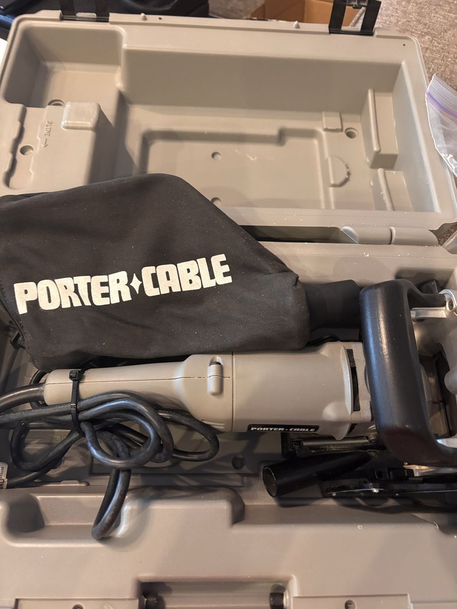 Porter Cable Plate Joiner Model 557 In Hard Case