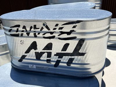 4' Galvanized Stock Tanks