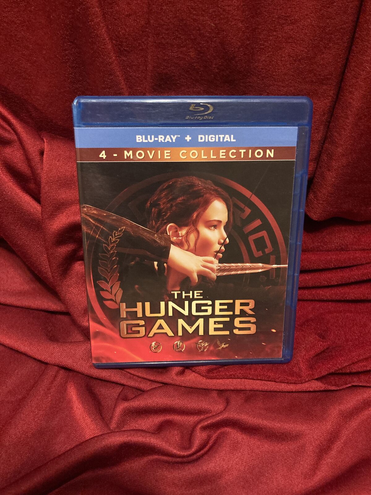 Hunger Games 4 Movie Collection Blu Rays