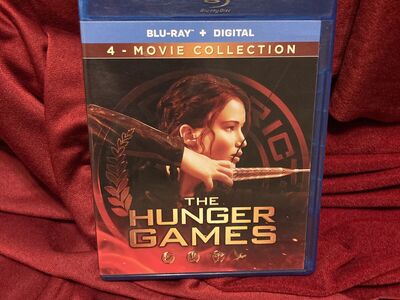 Hunger Games 4 Movie Collection Blu Rays