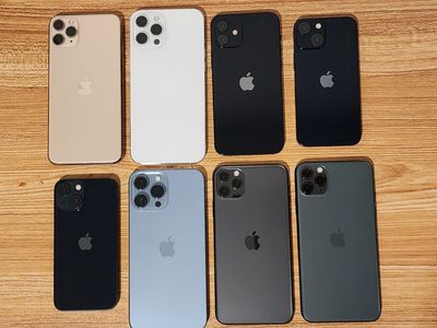 Apple iPhone Lot (8 Phones) - iPhone 13 Pro Max, 12 Pro Max, 13 Mini, 11 Pro Max - Parts Only / As-Is