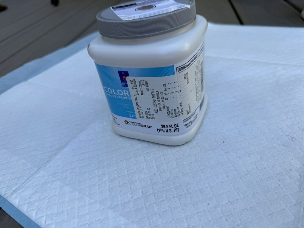 Sherwin Williams Interior SatIn Latex Paint 1 Qt