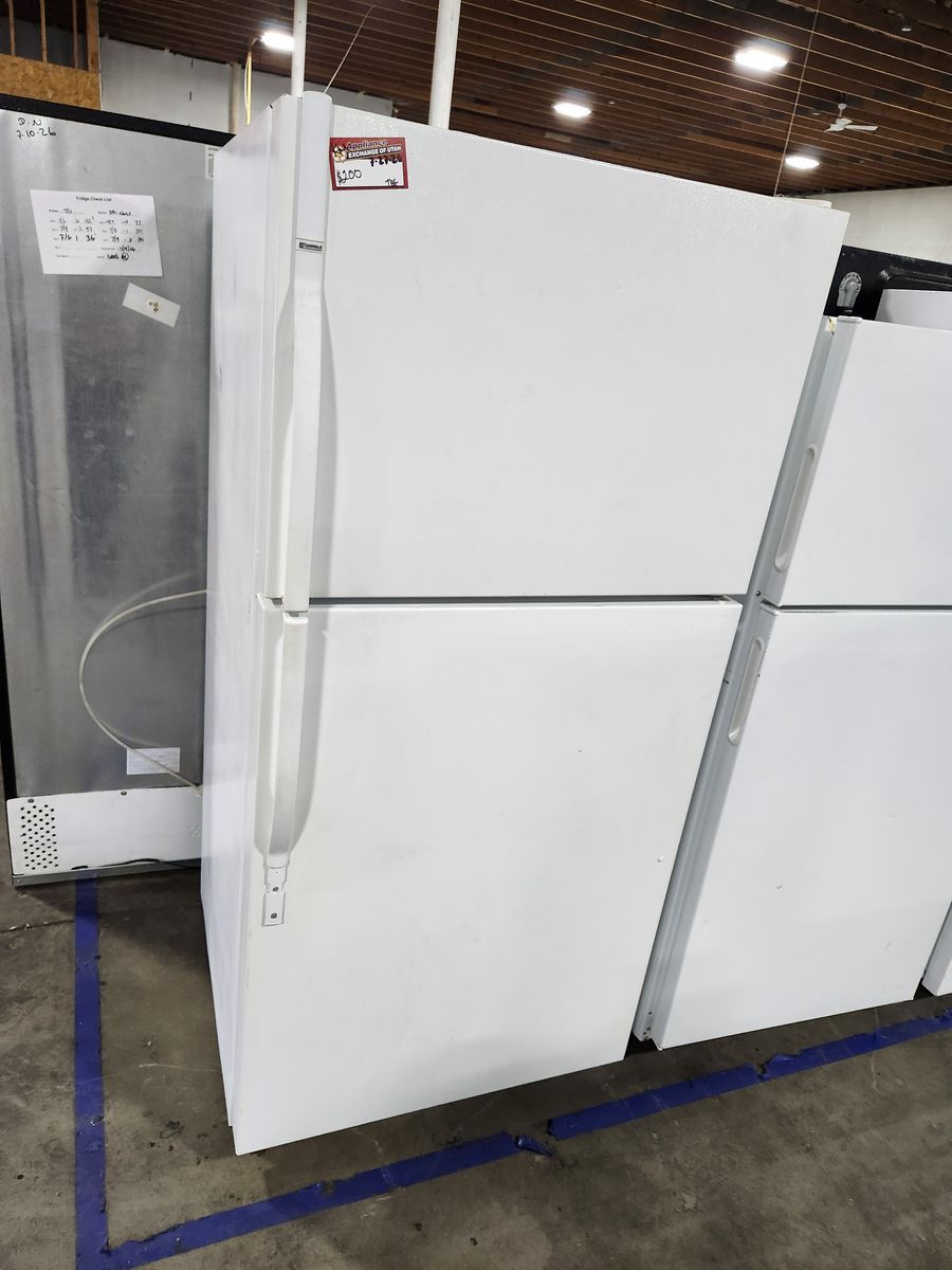 Used Kenmore White Top Freezer Refrigerator - Good Condition