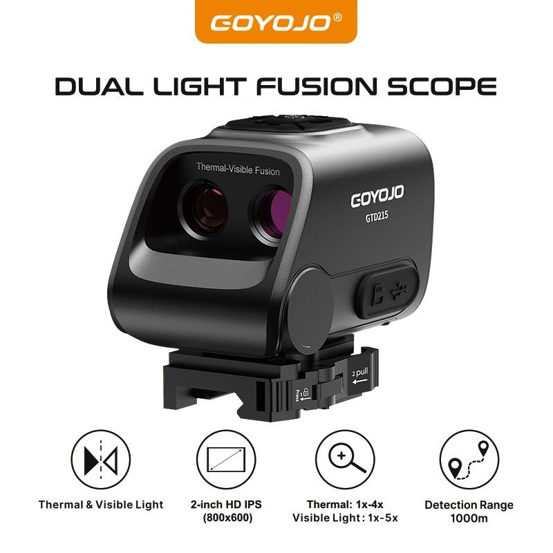 Multispectral Thermal and Visible Light Night Vision Scope