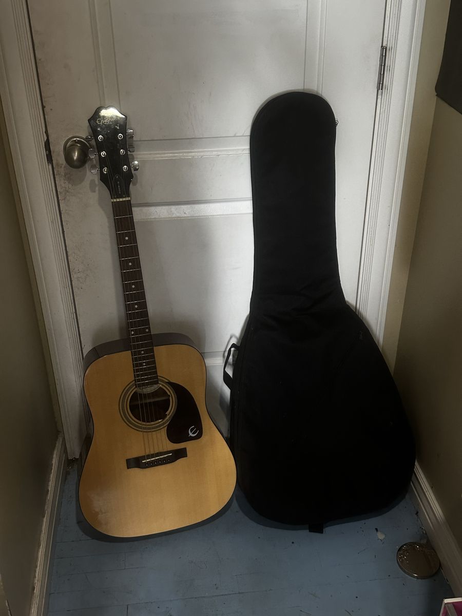 Epiphone DR-100 Acoustic Guitar with Gig Bag - Natural Finish