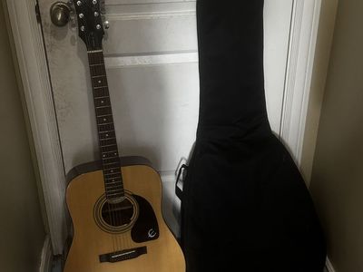 Epiphone DR-100 Acoustic Guitar with Gig Bag - Natural Finish