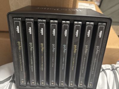 Harry Potter Complete 8-Film Collection 4K Ultra HD Blu-ray Box Set - All Movies Included