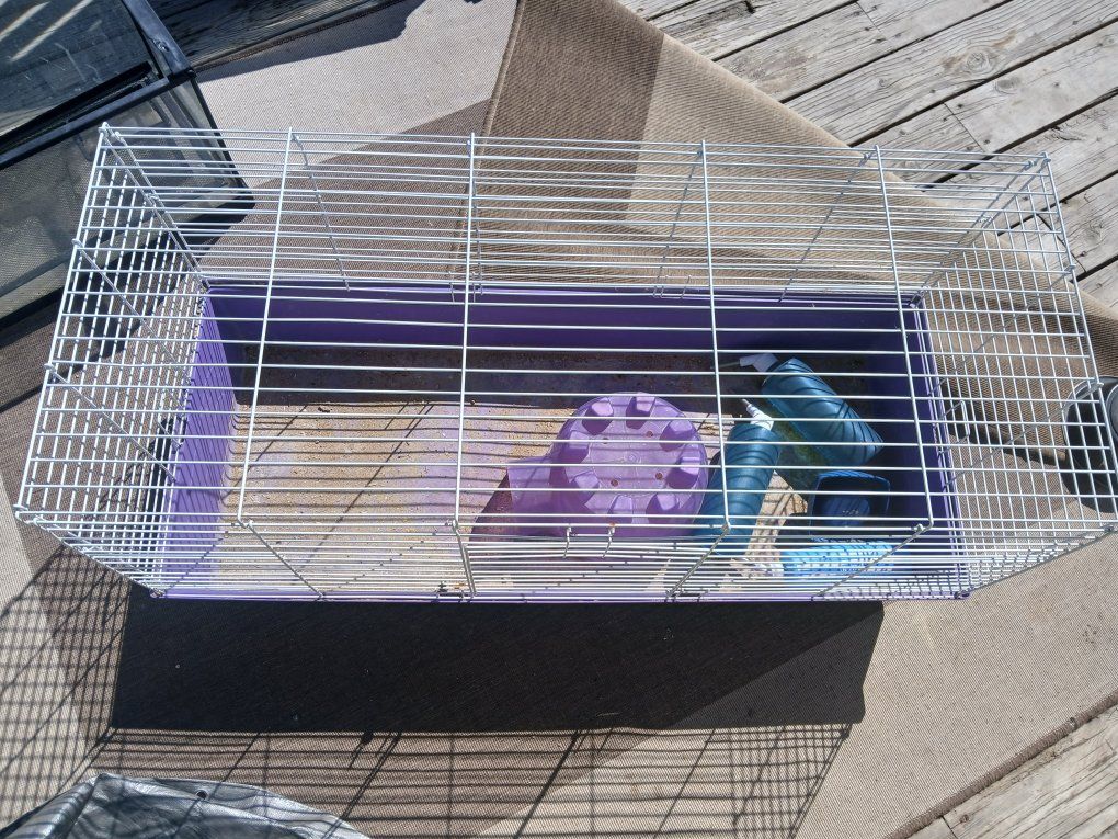 Hamster/small critter cage lightly used