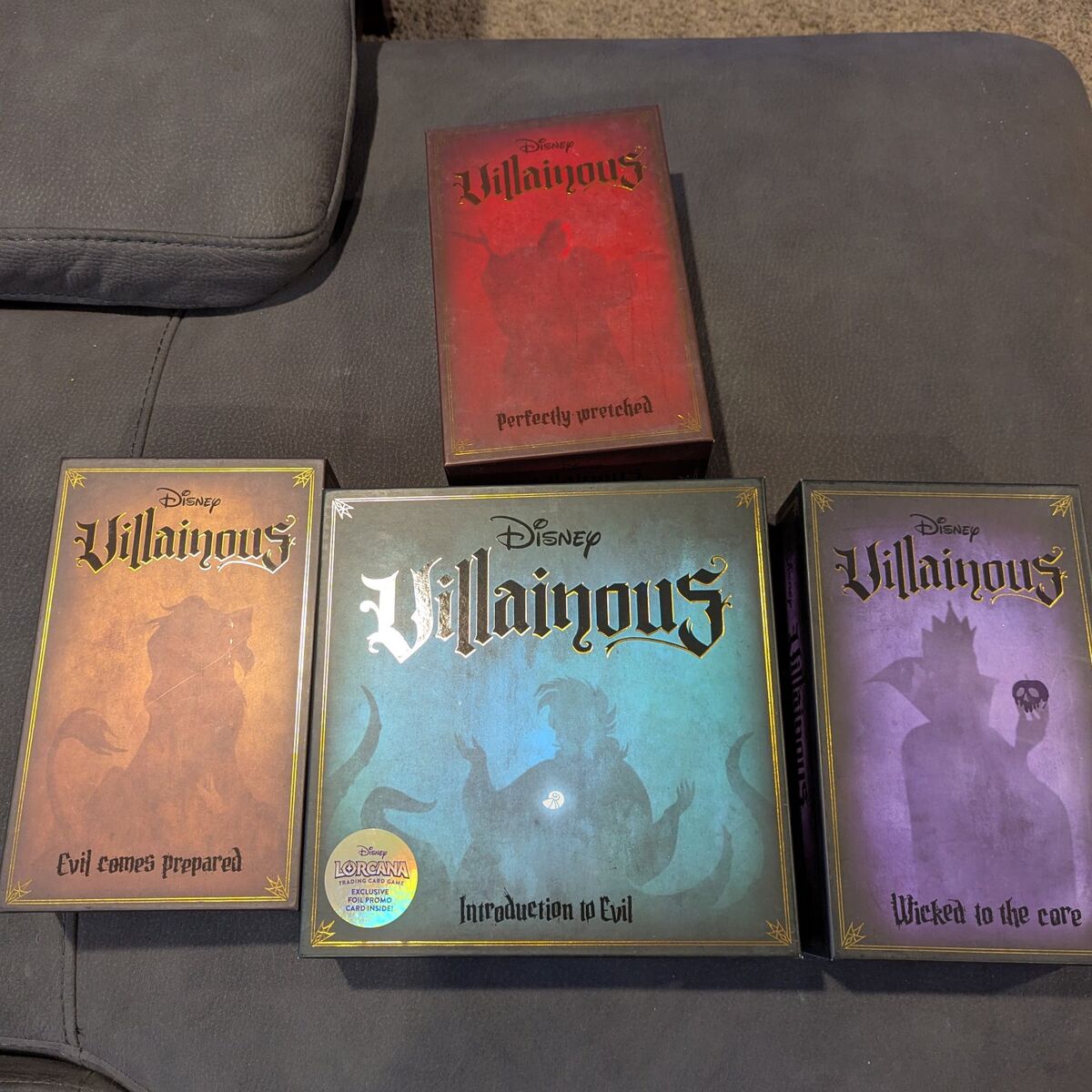 Villainous Game and 3 Expansions