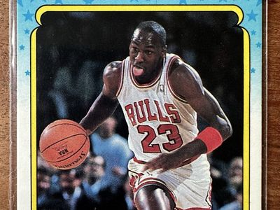 1988 Fleer Michael Jordan “Super Star Sticker” #7
