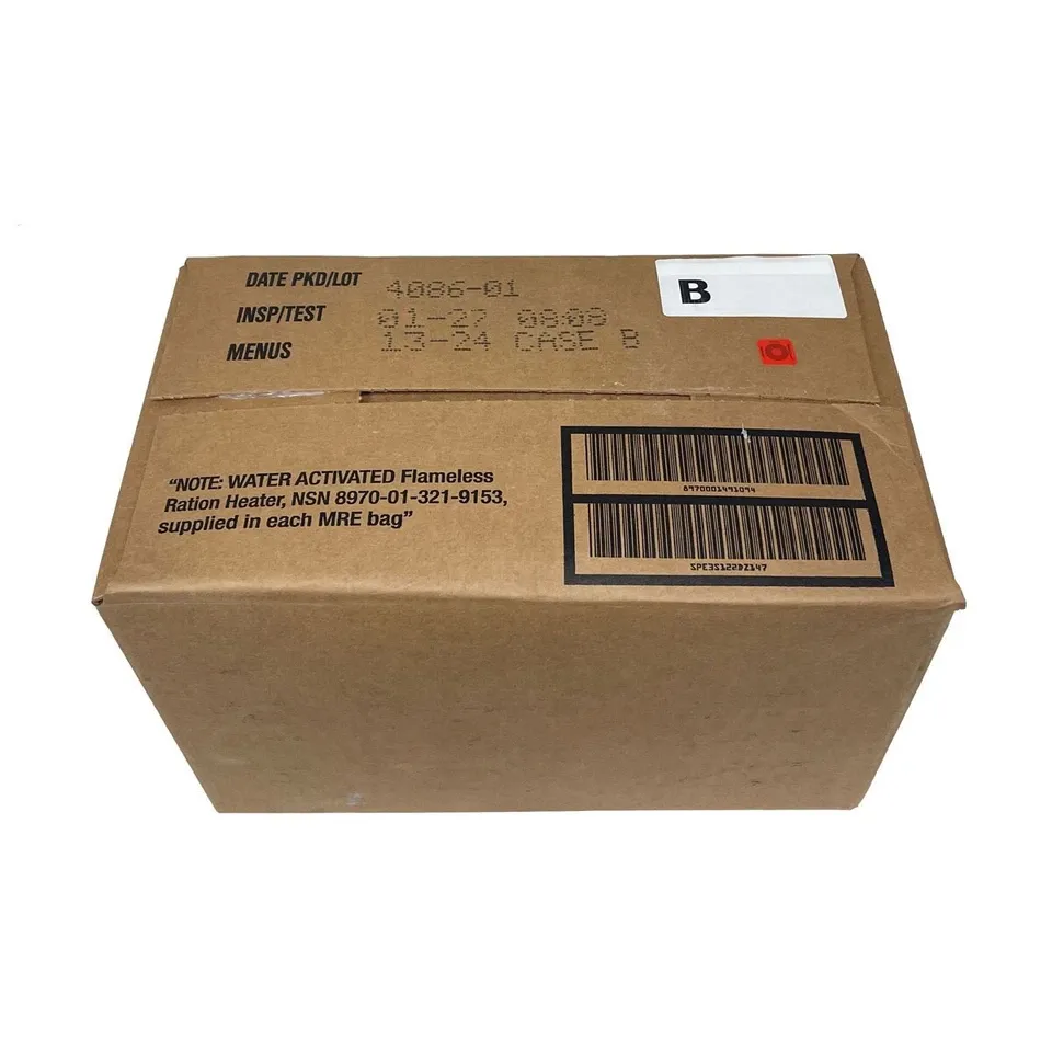 MRE U.S. Military Ready to Eat Meals