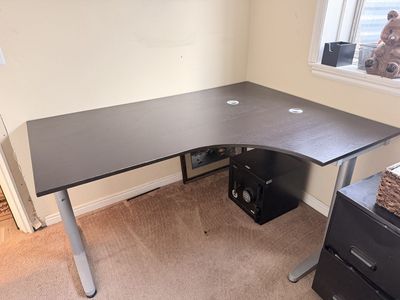 Ikea Galant Corner Desk | Black