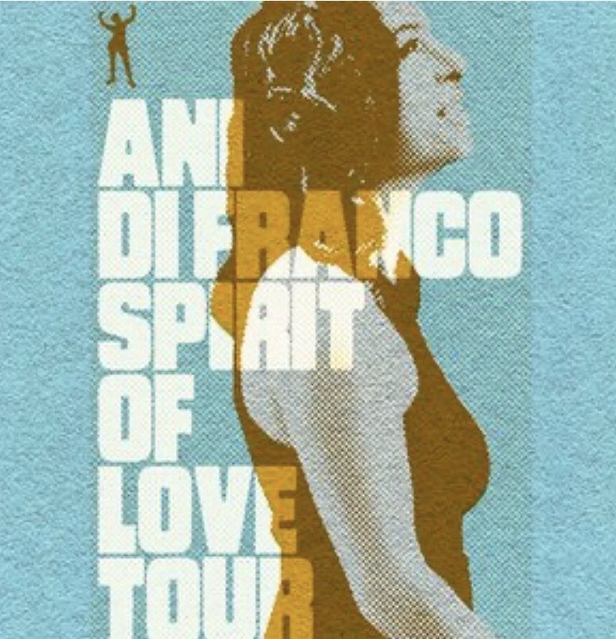 Ani DiFranco Spirit of Love Tour Concert 2 Tickets
