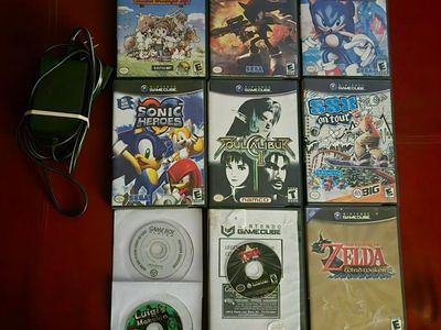 Nintendo Gamecube game bundle including Zelda Wind Waker! trades considered!