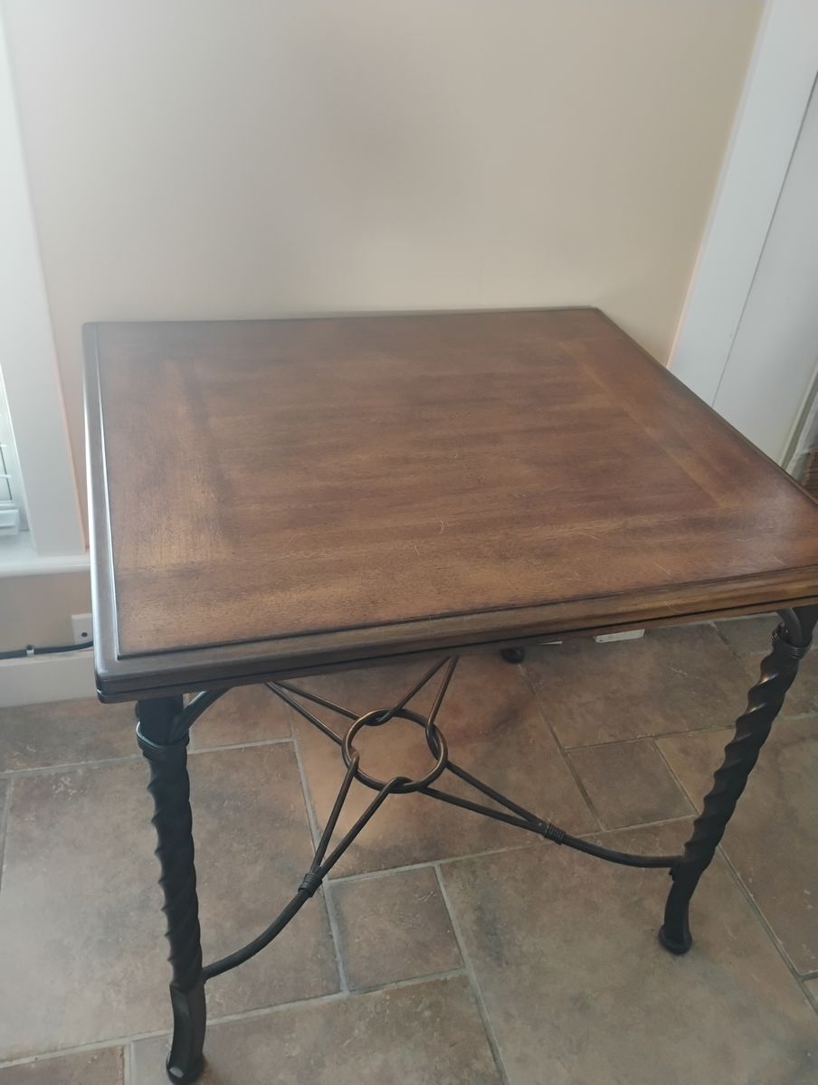 Two matching end tables