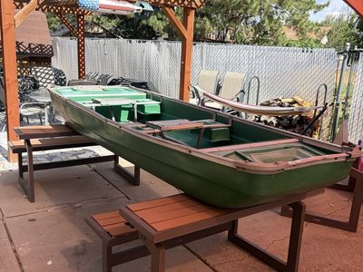 Green Jon Boat - Coleman crawdaddy
