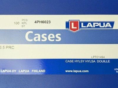 Lapua 6.5 PRC Unprimed Brass Cases - 100 Count, New Condition