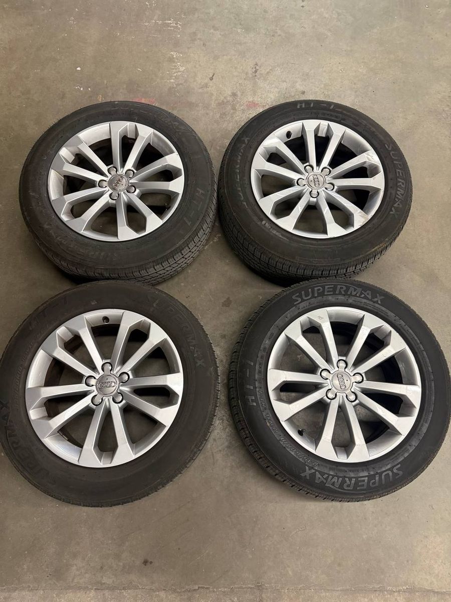 18 OEM Audi Wheels Q5 And Tires 235 60 R18