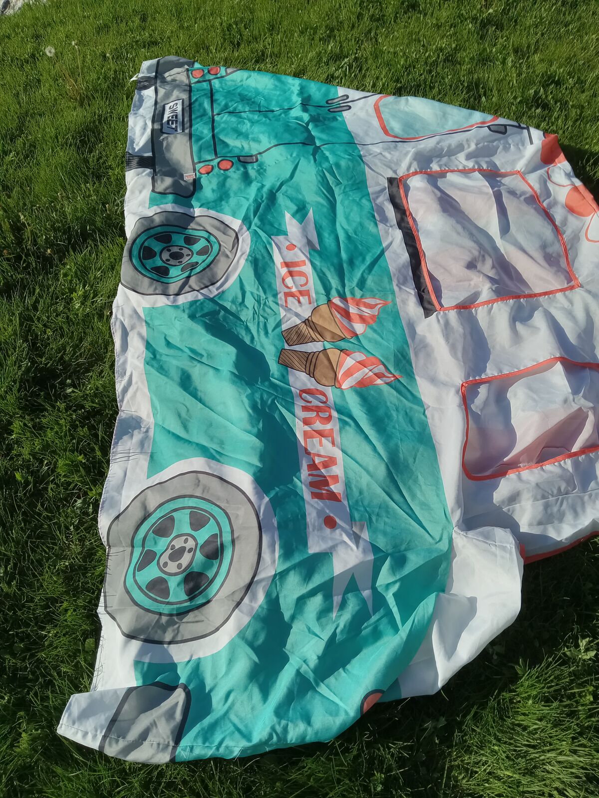 Antsy Pants Kids Ice Cream Truck Cover Play Tent