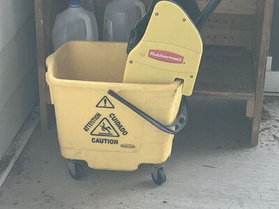 Commercial Mop Bucket And Basket