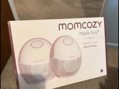 Momcozy M6 Mobile Style Hands-Free Portable Double Breast Pump - New in Box, Factory Sealed