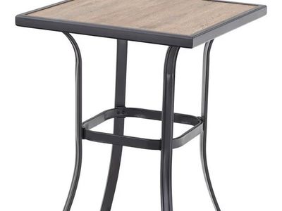 Outdoor Bar Height Bistro Table