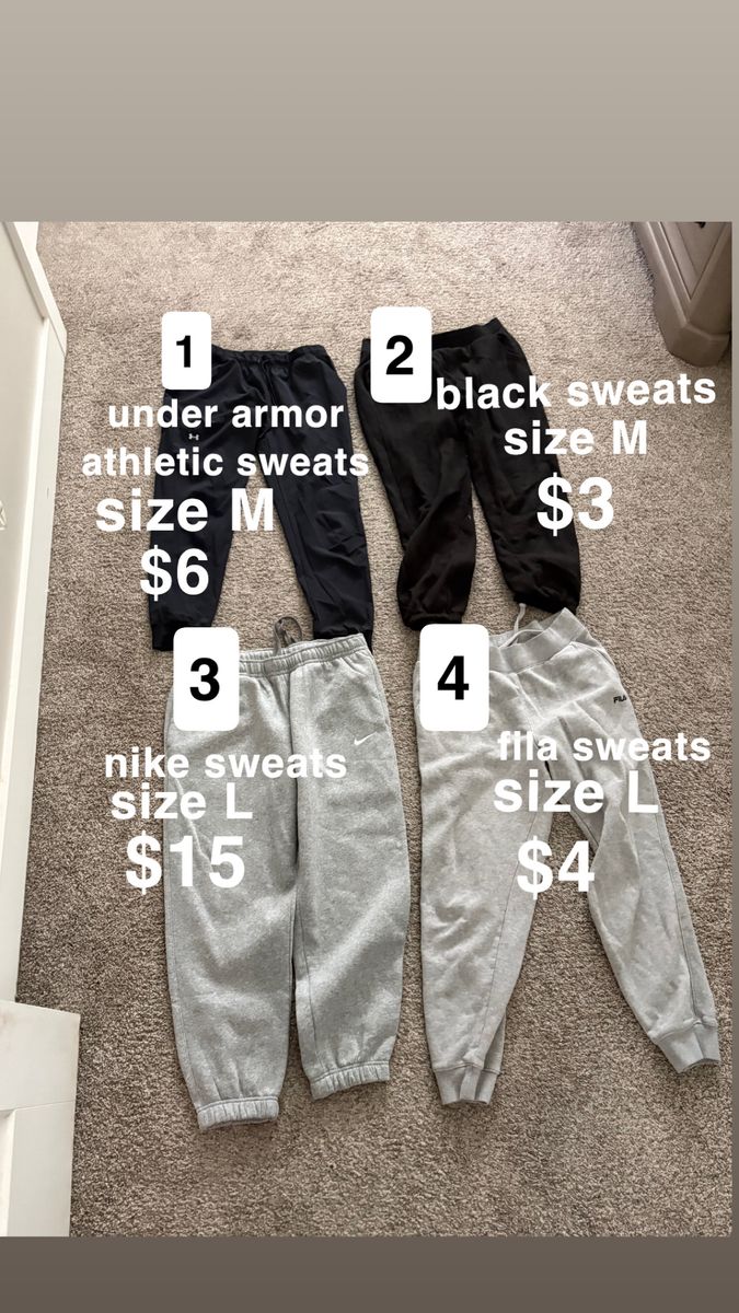 Sweat pants