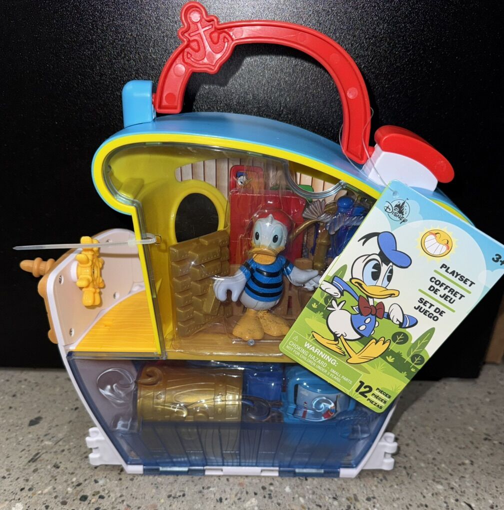 Donald Duck Cruise Ship Toy