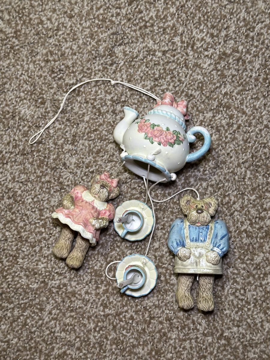 Vintage Wind Chimes / Nursery Hanging