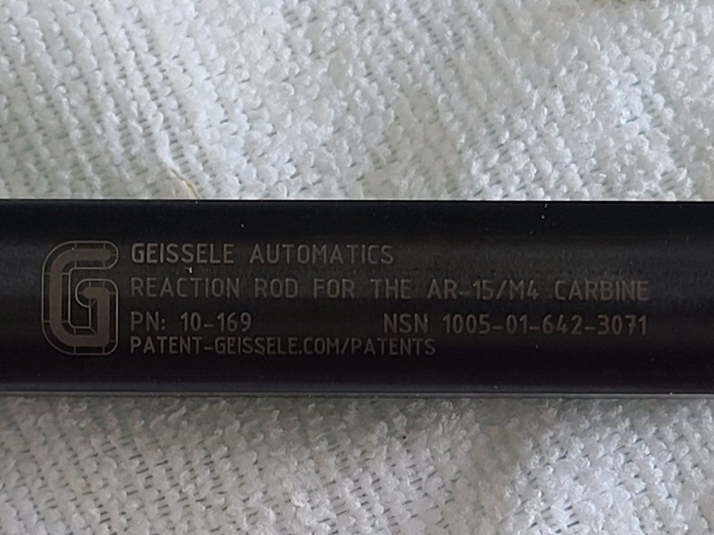 Geissele Reaction Rod for AR-14/M4 Carbine