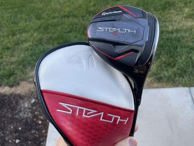 TaylorMade Stealth 2 3 Wood 15 Degree Golf Club with Headcover