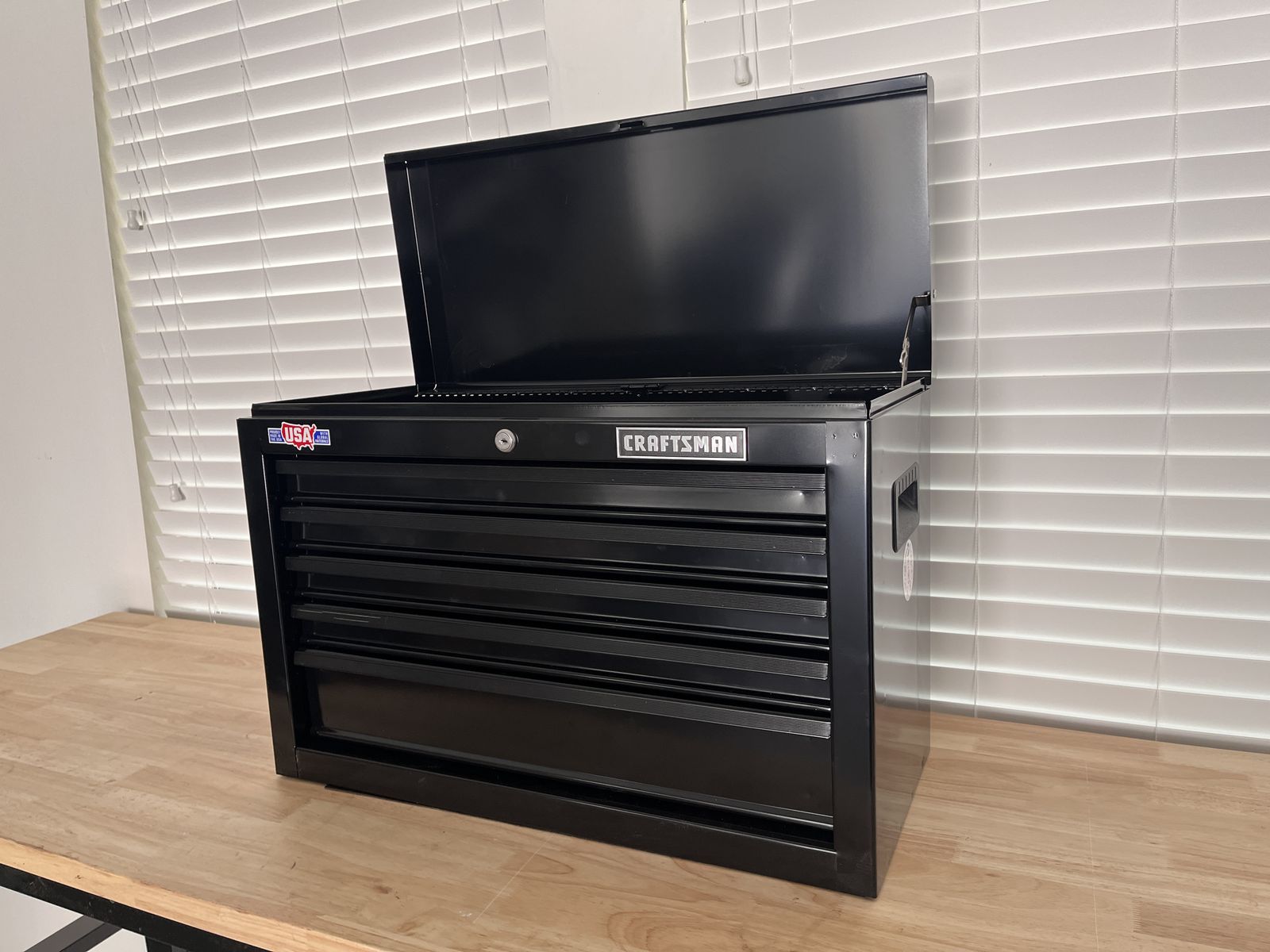 CRAFTSMAN 1000 Series 5 -Drawer Steel Tool Chest ( Black )