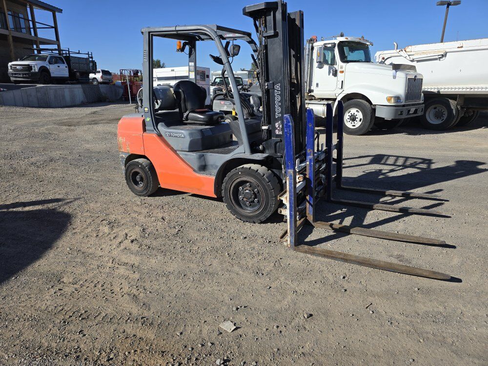 Toyota 5k# Dual Fuel Forklift Single-double pallet