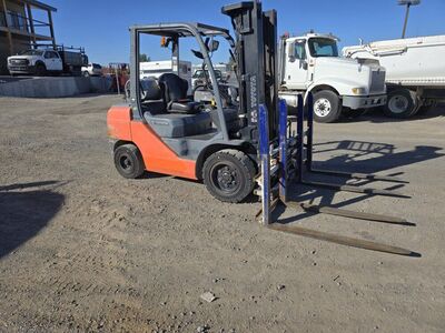 Toyota 5k# Dual Fuel Forklift Single-double pallet