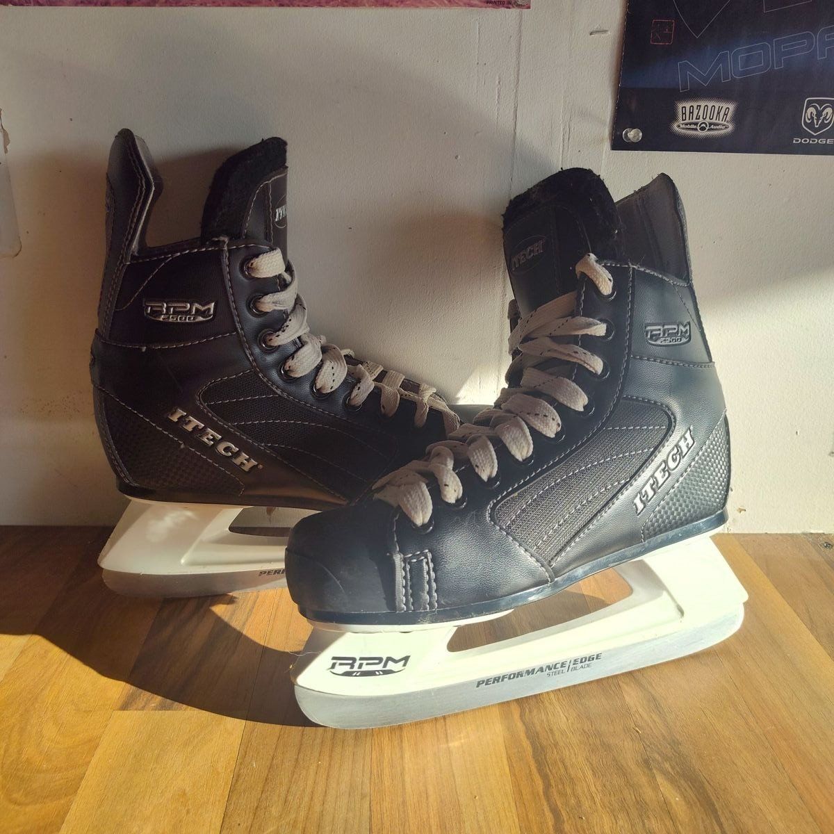 Itech RPM 2500 US Size 4D Kids Hockey Skates