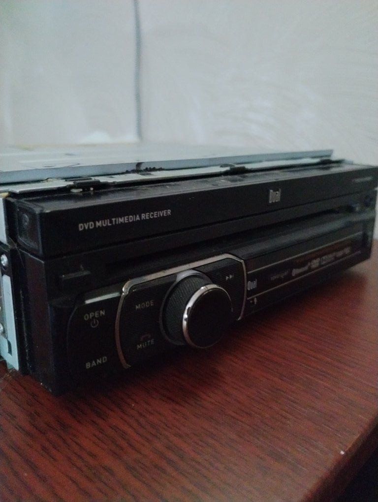 dual dvd in dash 7 inch screen player