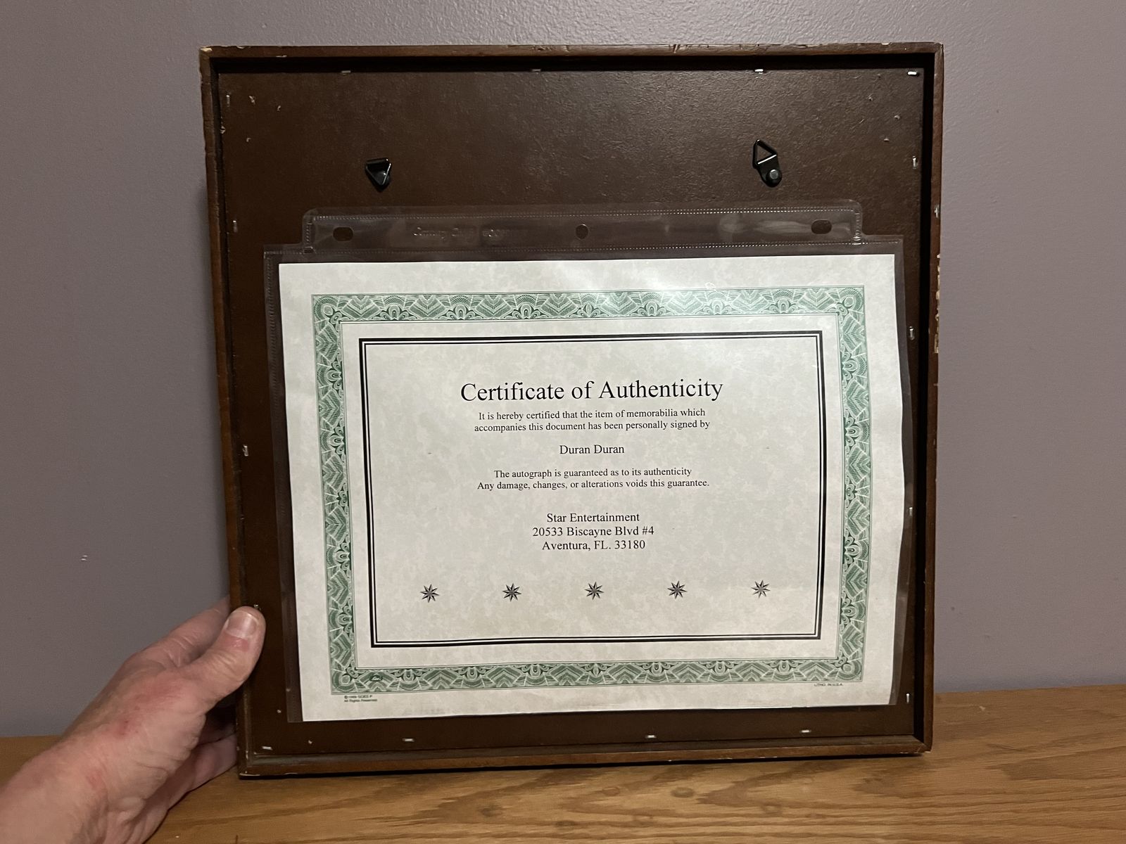 Duran Duran Signed Drun Head - All 5 Members