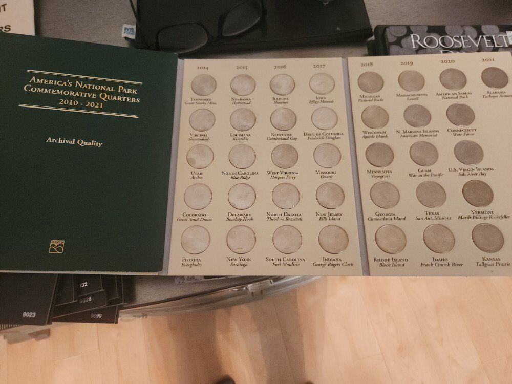 full book national park quarters 56 quarters