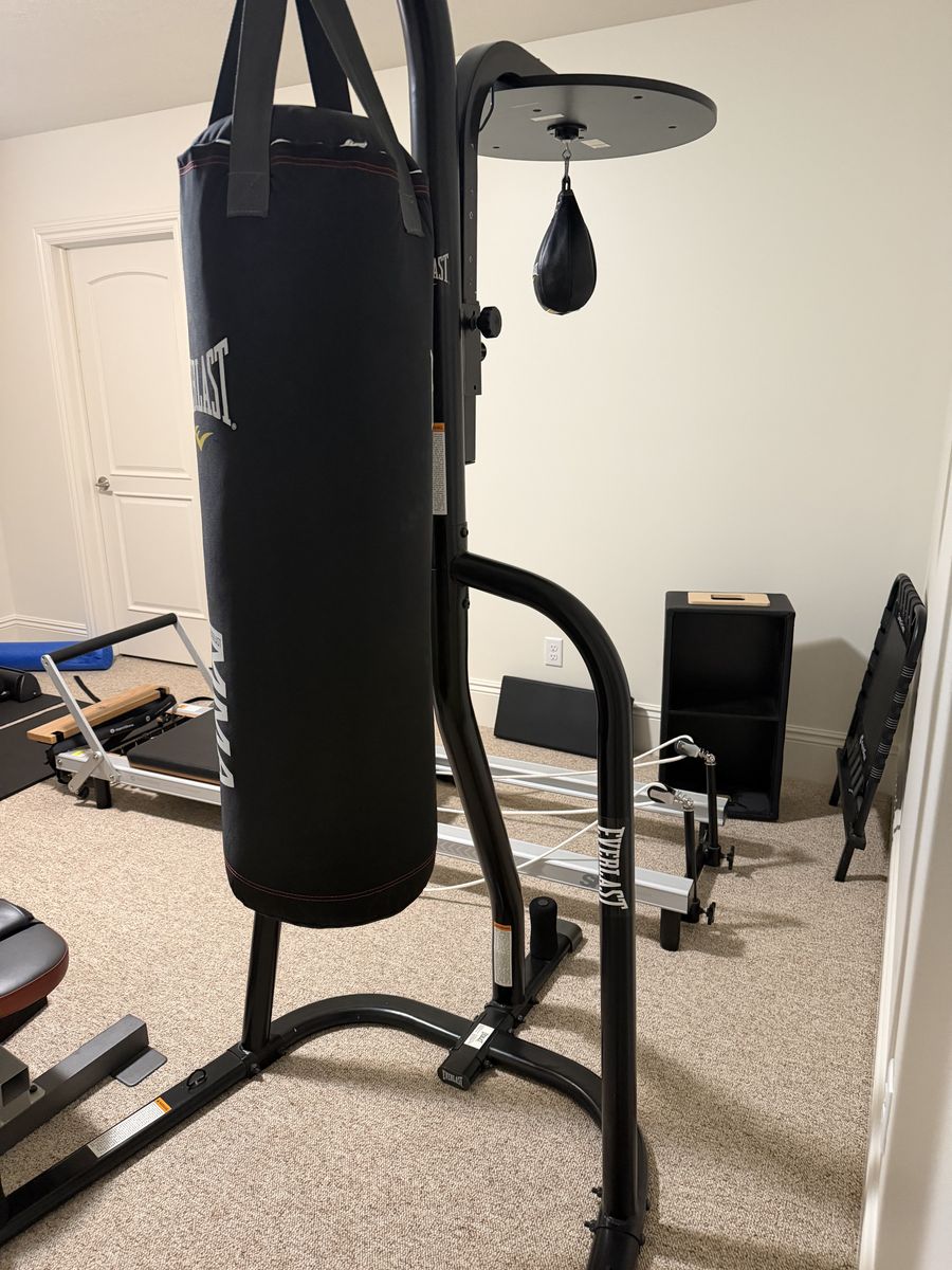Punching bag with stand